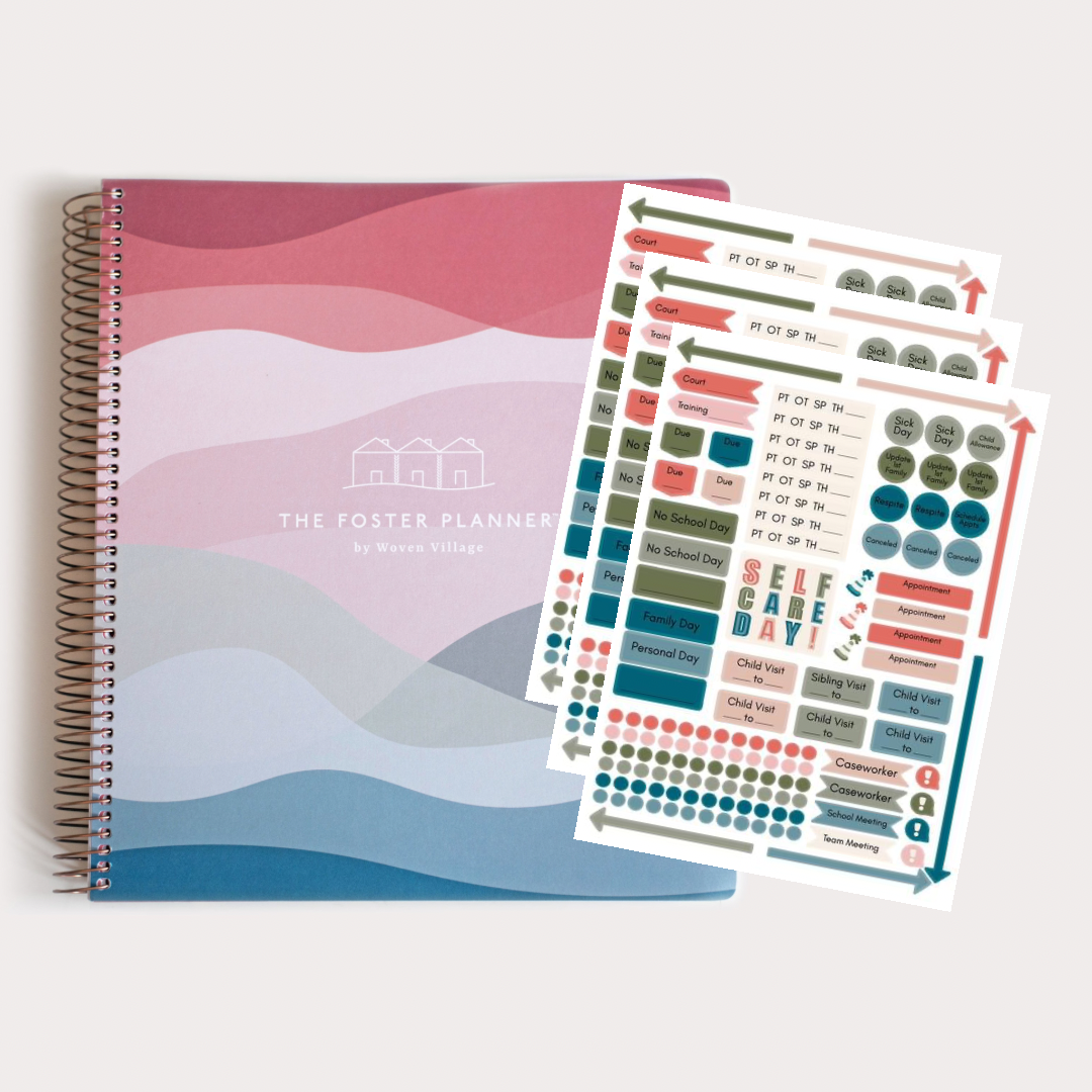 The Foster Planner & Sticker Sheet BUNDLE